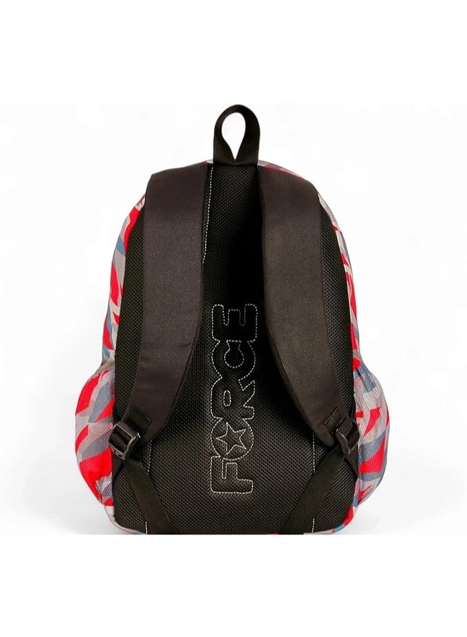 Force Backpack Unisex -RED Camouflage pattern - Image 2